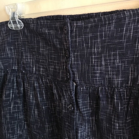 Urban Outfitters Navy Blue Skirt - Picture 2 of 4
